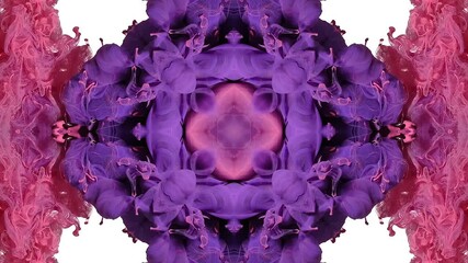 Purple abstract orgasmic background. Erotic meditation backdrop. An unpredictable screensaver in pink and purple tones. The mesmerizing chaos of space. - Powered by Adobe