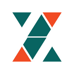 Minimalist logo design featuring the letter X.