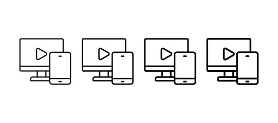 Multi Channel Multiple Line Icon Element