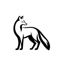 Wild Fox Vector Illustration – Stunning Forest Wildlife Design