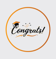 vector illustration of a vintage label