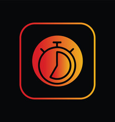 power button on white background