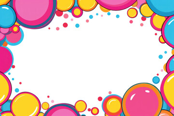PNG Comic kawaii border effect backgrounds abstract confetti.