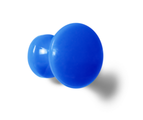 Blue Pushpin