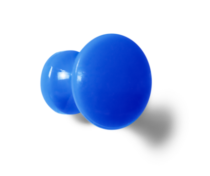 Blue Pushpin