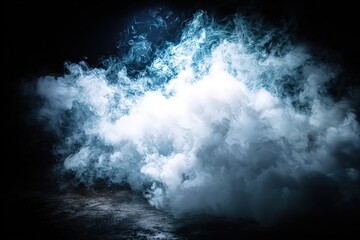 Fototapeta premium Abstract Exploding Cloud Of Light