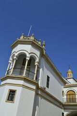 Arquitetura histórica da cidade de Sevilha na Espanha