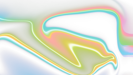 Abstract flowing neon light trails with vibrant hues dynamic movement energy flow