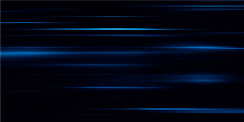 An abstract blue wave motion design with light lines and a gradient blur texture pattern for a digital web color background
