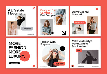 Corporate Business Social Media Post Design Template