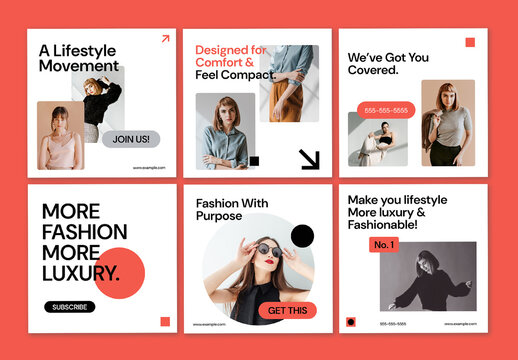 Corporate Business Social Media Post Design Template