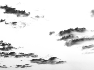 Transparent overlay background of a sky fluffy clouds texture 