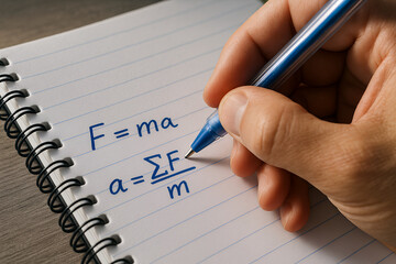 Writing Formula in Notebook