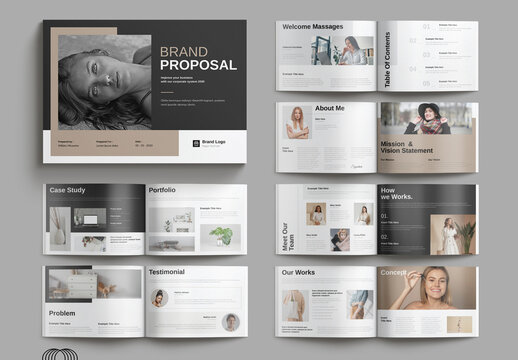Brand Proposal Template Landscape