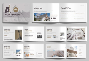 Professional Architecture Project Portfolio Design