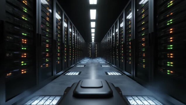 Data Center Server Room A Digital Realm