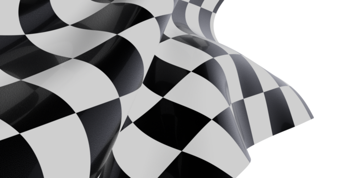 High-quality checkered flag image, perfect for sports, racing, and victory themes.  Use for websites or design projects.