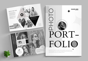 Photo Portfolio Template Layout