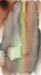Abstract watercolor background with earthy tones and soft washes
