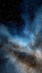 Obraz premium Celestial Wonders A Majestic Deep Space Nebula with Vibrant Colors and Intricate Structures