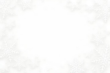 christmas background with snowflakes