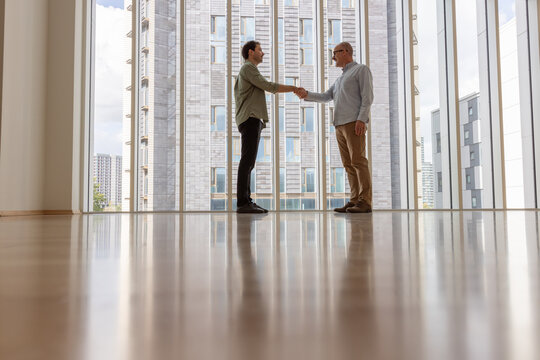 Handshake Signifying New Opportunities