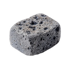 Obraz premium Premium natural volcanic pumice stone for skincare, cleaning, and scrubbing, showcasing a coarse gray texture ideal for rejuvenating rough skin and enhancing your beauty routine.