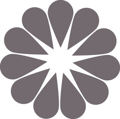 abstract flower vector illustration