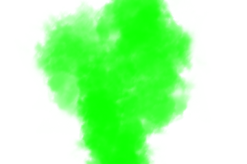 Abstract neon green splash creates a vibrant and energetic design element for modern digital art projects on transparent background