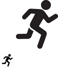 Vector art icon black and white in silhoette white background new.