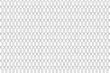 Vector art of abstract pattern of interlocking geometric shapes