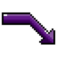Pixel art icon arrow pointing downward from midway (7).png