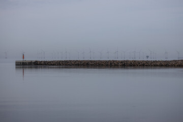 Offshore wind power from the shore