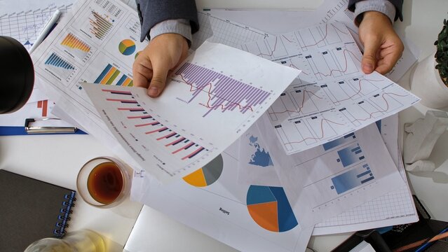 Comprehensive Analysis of Financial Data with Graphs and Reports
