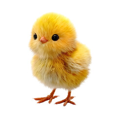 Obraz premium Quirky yellow chick sporting outrageous hairâ€”whimsical product photography perfect for eye-catching displays that bring fun and personality to any space. Delightfully unique and ... See More 