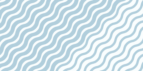 Abstract Blue Geometric Wave Pattern Background, Seamless Modern Design with Interlocking Curved Lines, Perfect for Wallpapers, Textile, Web, Digital Projects, Presentations, Posters.