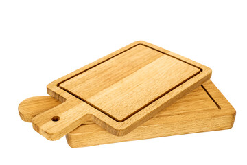 Wooden board made of pine for the kitchen, close-up.