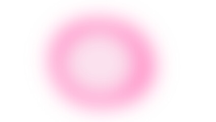 Obraz premium Abstract glowing pink light sphere with soft focus and pixelated effect 