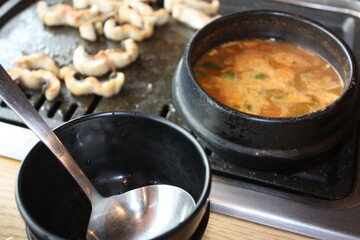 South Korean Food Grilled Eel

