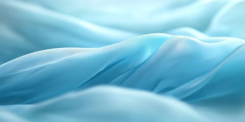 Obraz premium Elegant Soft Pastel Turquoise Background with Seamless Transitions for Minimalist Abstract Design