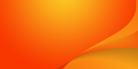 Abstract illustration background of curve in a orange gradient.