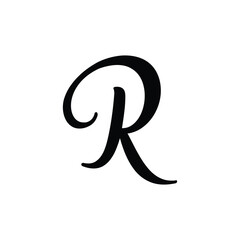 R calligraphy font, R logo mockup, R business card, R branding mockup, R personal brand R, R lettering style, R luxury script, R royal monogram, R digital art, R printable art, R crest logo, R logo 