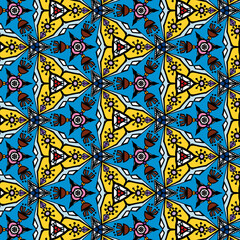 Intricate Geometric Patterns, Fractal Elements, and Psychedelic Colors, Perfect for Contemporary Design Projects, Modern