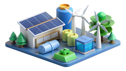 house with solar panels