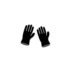 Fototapeta premium The Warm Winter Mittens symbolize the perfect blend of simplicity and necessity, characterized by a sleek black design that embodies the essence of winter clothing, conveying warmth, comfort, and