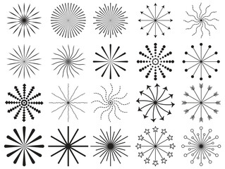Ribbon banner set vector illustration 