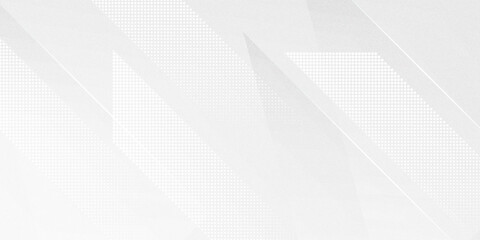 Modern White Abstract Geometric Background with Clean Minimal Design