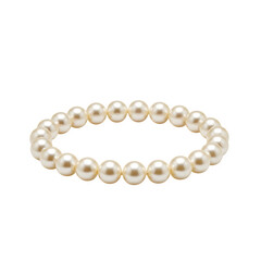 Obraz premium Pearl Bracelet, isolated on transparent background