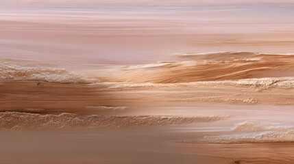 Serene natural background in warm earth tones with soft wood stone and fiber textures, subtle gradient lighting and spacious composition for text overlay.