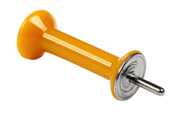 Bright Orange Push Pin